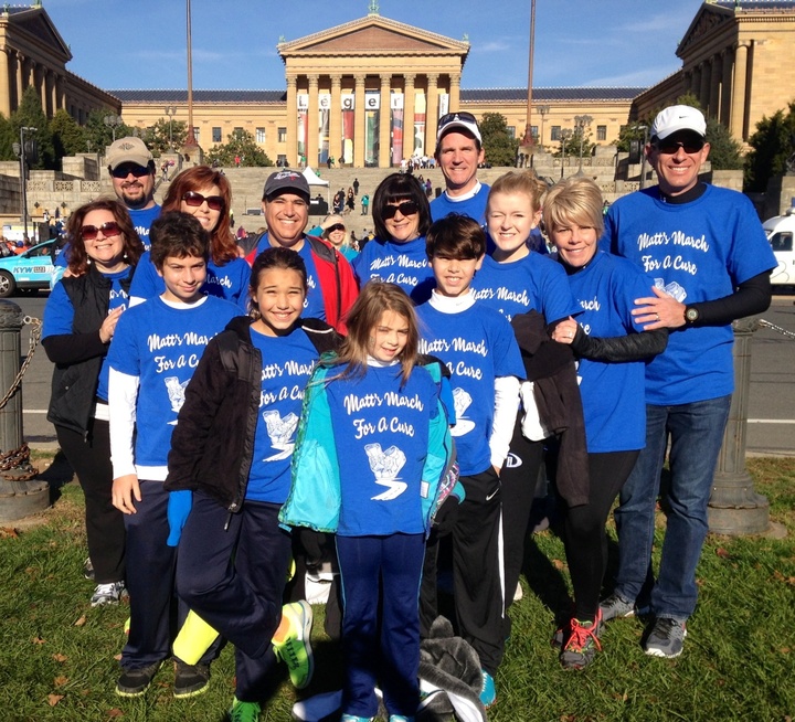 Matt's March For A Cure Team T-Shirt Photo