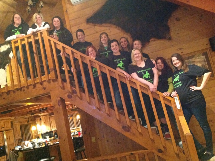 Cousins On The Steps With Plaxico Bearess T-Shirt Photo