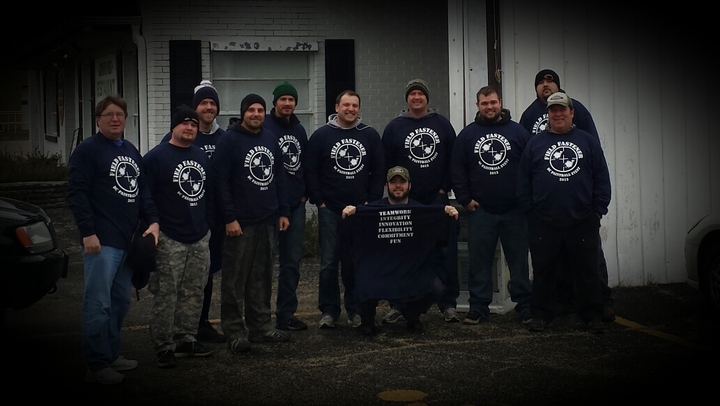 Field Fastener Paintball Outing  T-Shirt Photo