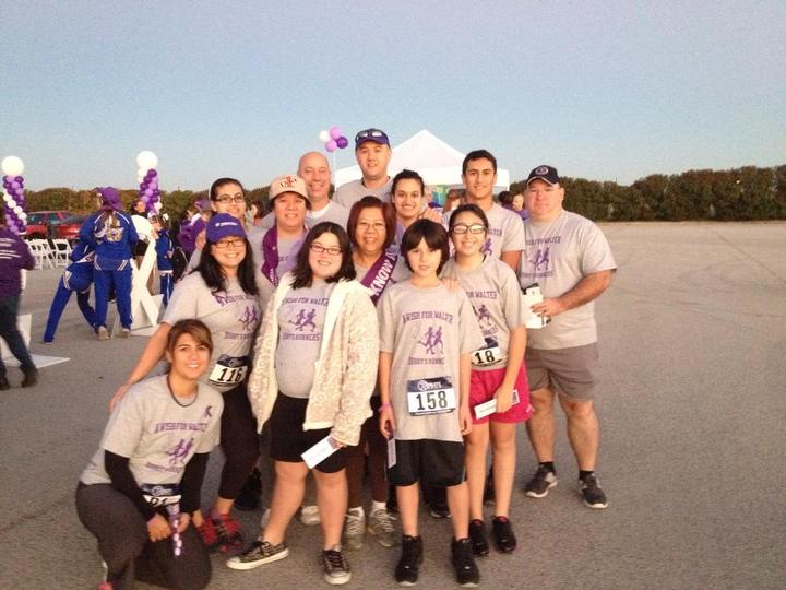 Purple Stride San Antonio 5 K T-Shirt Photo