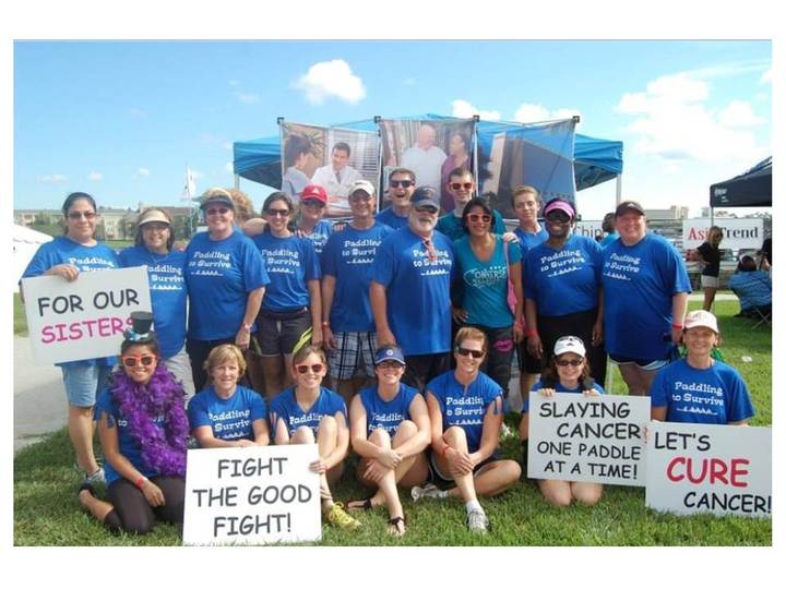 Paddling To Survive Team Did Survive! T-Shirt Photo