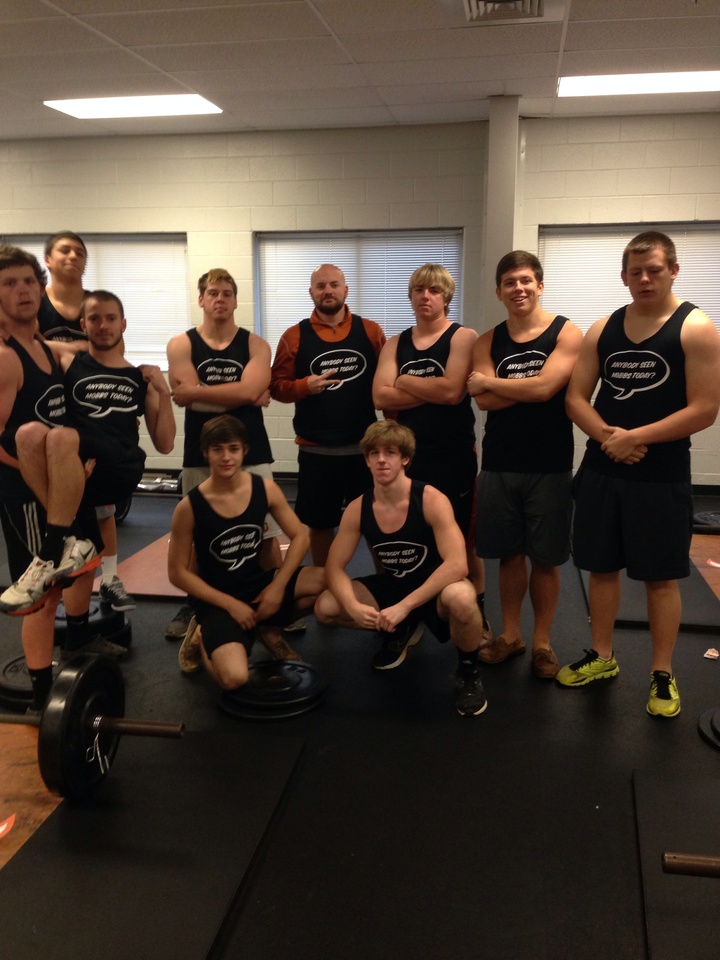 Coach Mobbs's Weight Training Class T-Shirt Photo
