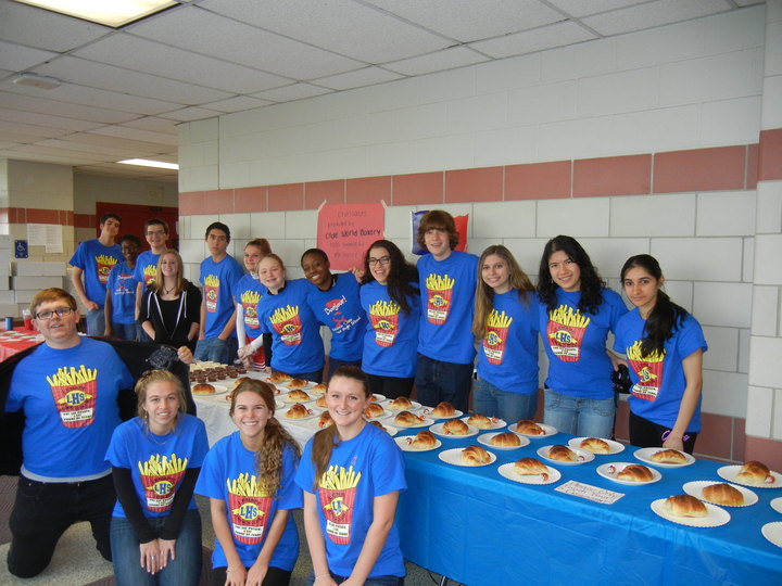 French Club Croissant Sale T-Shirt Photo