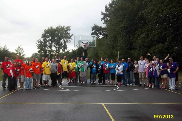 My 40th Birthday/Backyard Olympic Party T-Shirt Photo
