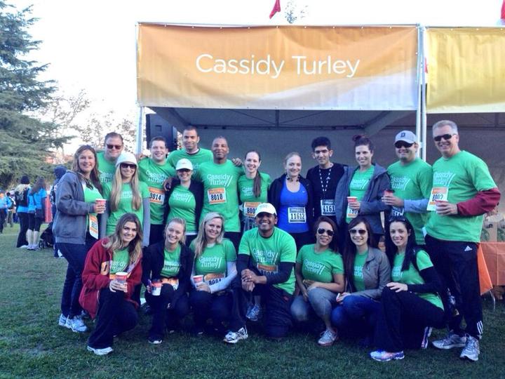 Cassidy Turley La Was A Proud Sponsor For United Way Of Greater La's Home Walk 2013! T-Shirt Photo