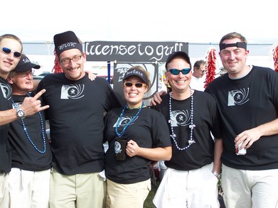 Oinktoberfest In Western New York. Backyard Bar Bq'ers! T-Shirt Photo