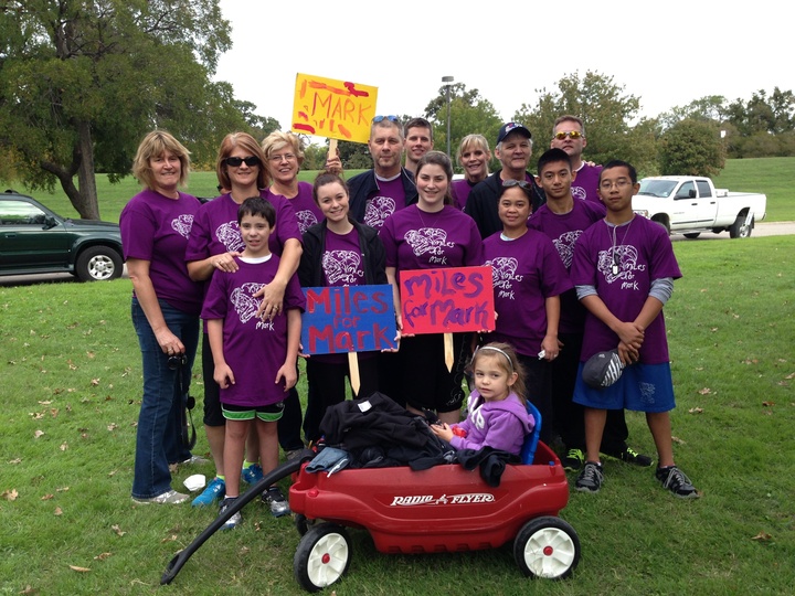 Miles For Mark T-Shirt Photo