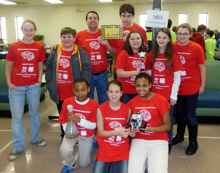 First Lego League Champions! T-Shirt Photo
