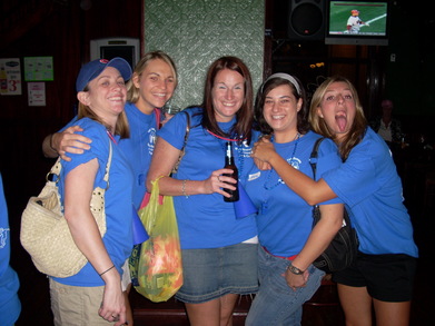 Boston Kickball League Pub Crawl T-Shirt Photo