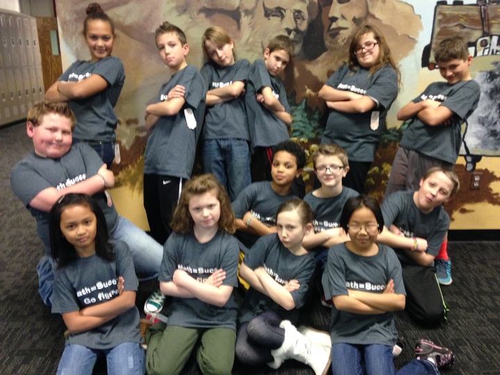 Math Club Rockstars! T-Shirt Photo