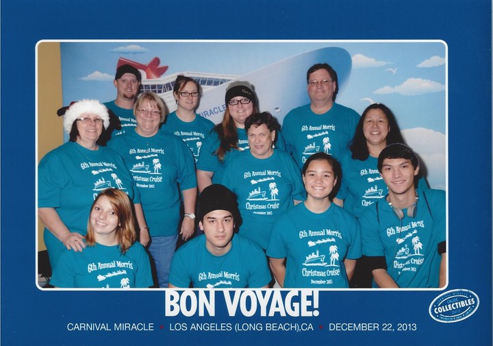 Morris Family Cruise 2013 T-Shirt Photo