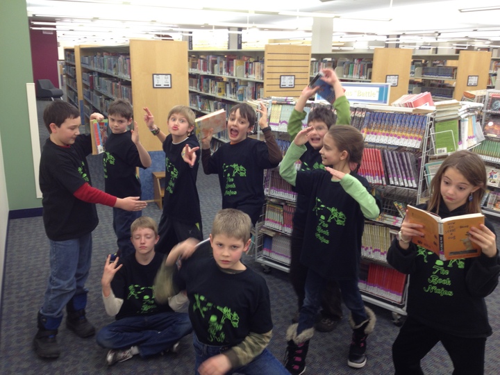 The Book Ninjas T-Shirt Photo