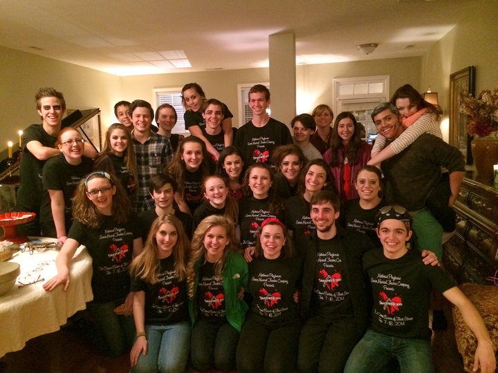 "These Are My Friends... See How They Glisten" A Quote From Sweeney Todd T-Shirt Photo