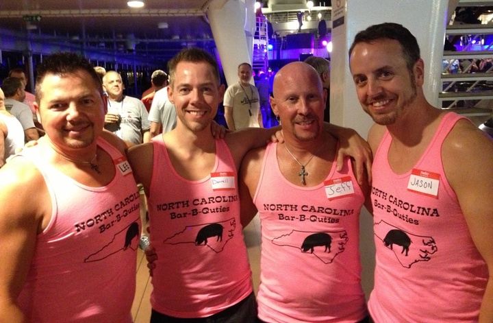 Nc Bar B Quties On Rsvp Msc Divina Cruise T-Shirt Photo