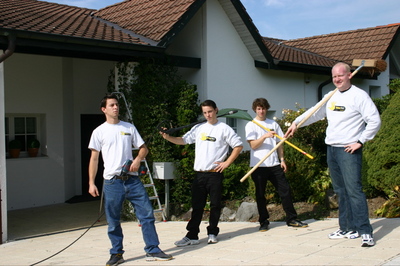 Helping Hand At Work T-Shirt Photo