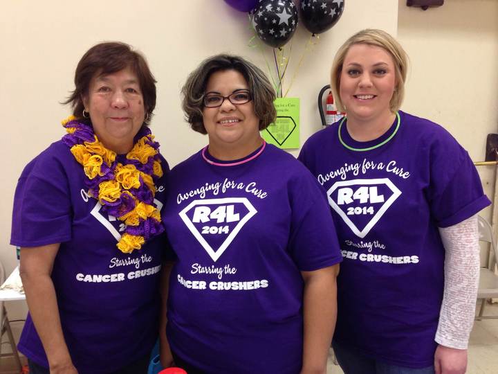 We Are Avenging For A Cure! We Are The Cancer Crushers.  T-Shirt Photo