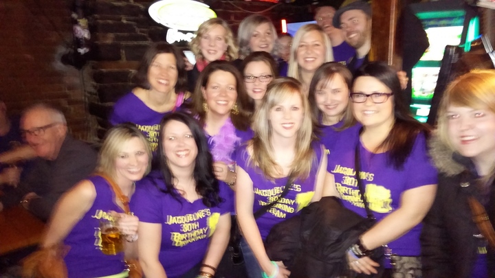 30th Birthday Pubcrawl T-Shirt Photo