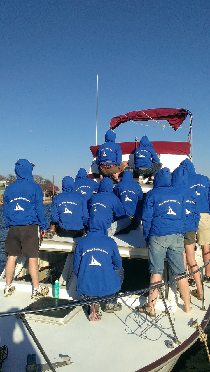 Sea Scouts At The Lake Ready To Cruise In New Hoodie! T-Shirt Photo