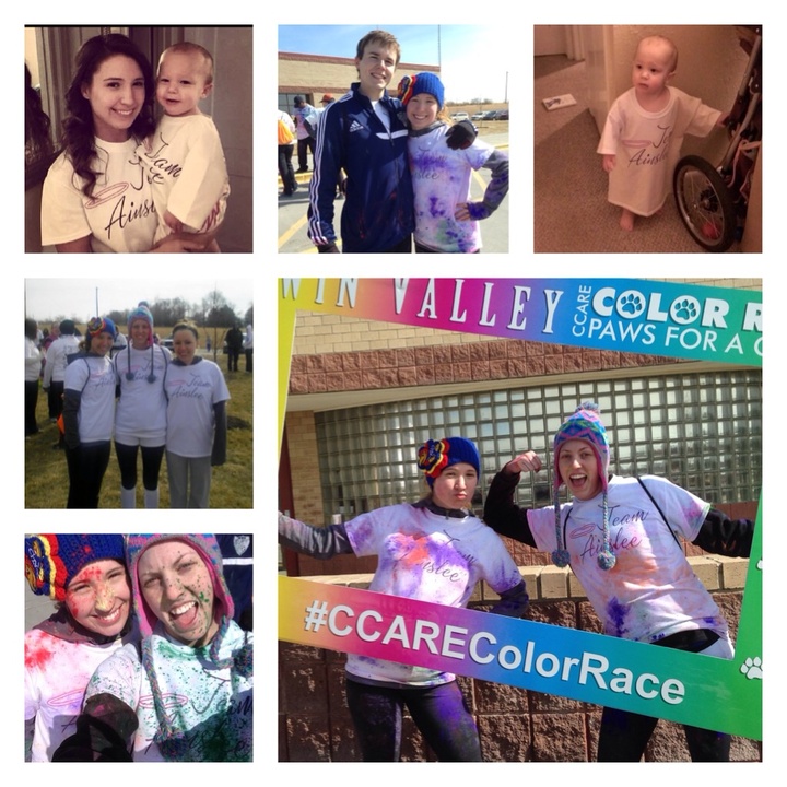 Running For Ainslee T-Shirt Photo