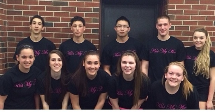 Kiss My Ace Volleyball Team T-Shirt Photo