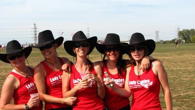Washington Lady Eagles Australian Rules Footy T-Shirt Photo