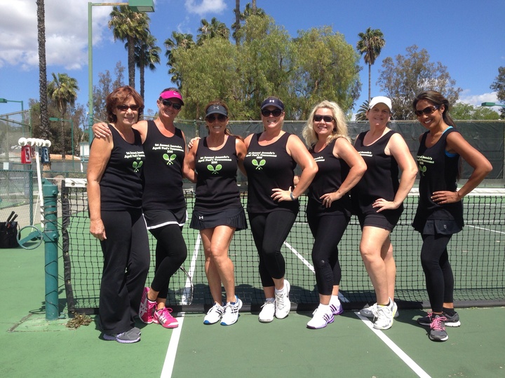 April Fools Birthday Tennis Tournament  T-Shirt Photo