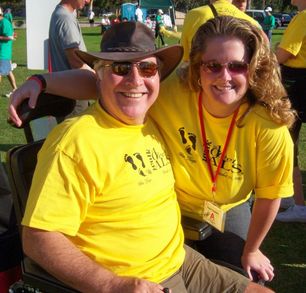 San Diego Als Walk 2007 T-Shirt Photo