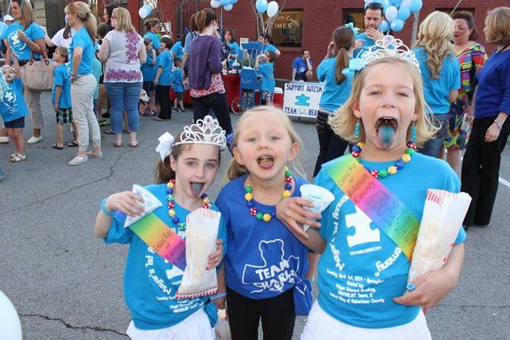 Mayor's 1st Annual "Light It Up Blue Ceremony" T-Shirt Photo