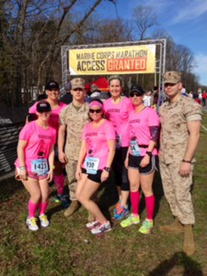 We Did It!  We're Marathon Bound In 2014! T-Shirt Photo