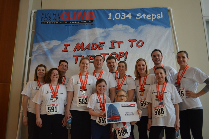 5 Years Of Climbing For The Climbing Cahlamers! T-Shirt Photo