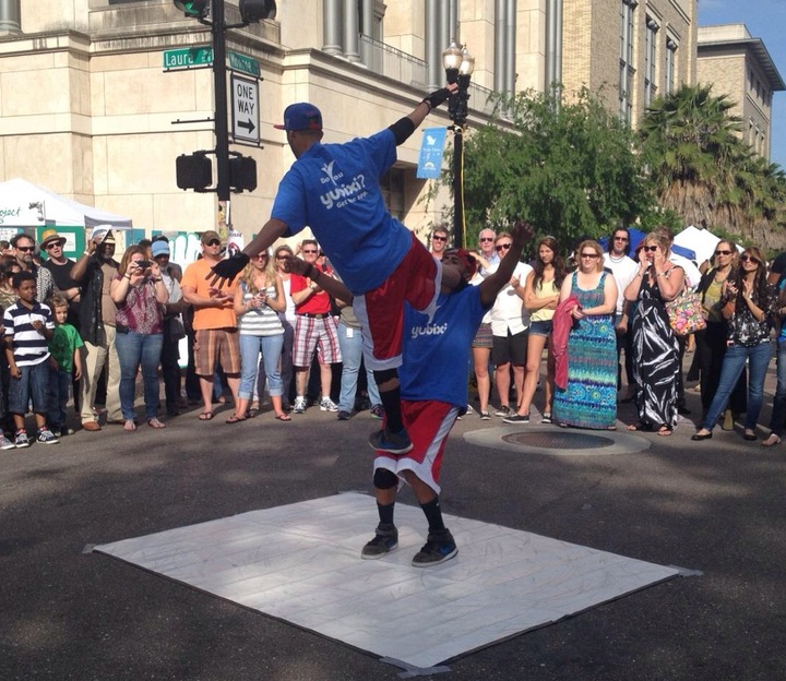 The Break Dancers Wore Our Shirts! T-Shirt Photo