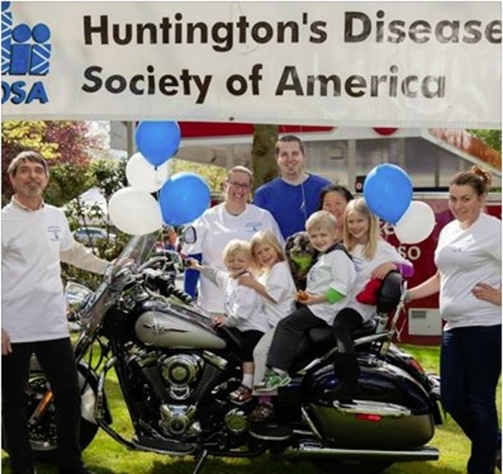 Ride For Huntington's Disease T-Shirt Photo