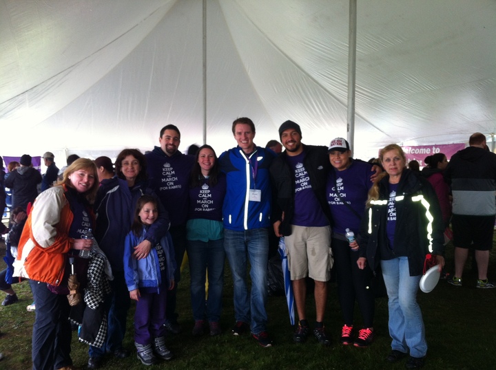 Team Pvda   March For Babies Walk 2014 Bristol, Ri T-Shirt Photo