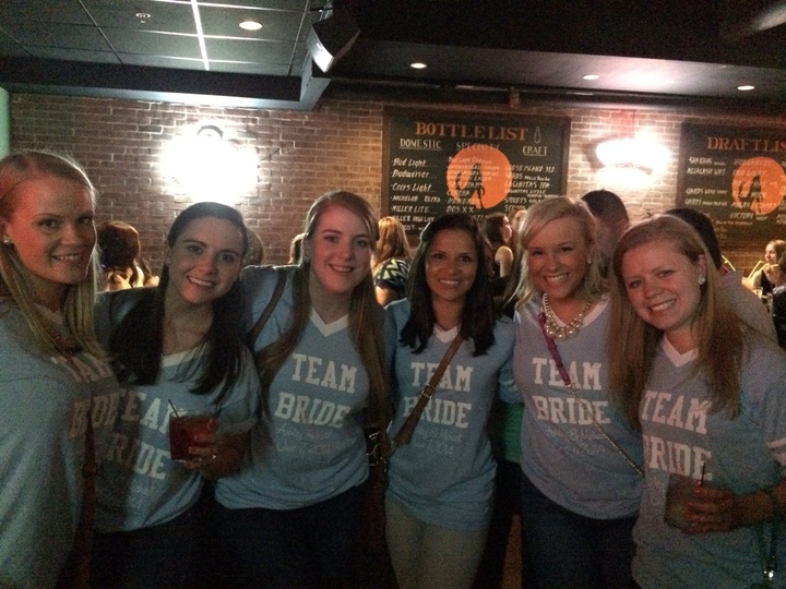 Team Bride Singing "Wagon Wheel" At The Piano Bar!  T-Shirt Photo