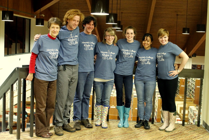 Messiah College Right To Life Club Leadership T-Shirt Photo