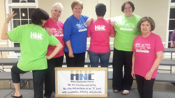 Metro Nashville Chorus   Preparing For International Contest In Baltimore! T-Shirt Photo