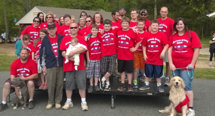 Aaron's Army 2014 T-Shirt Photo