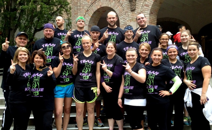 Running For Juvenile Diabetes!! T-Shirt Photo