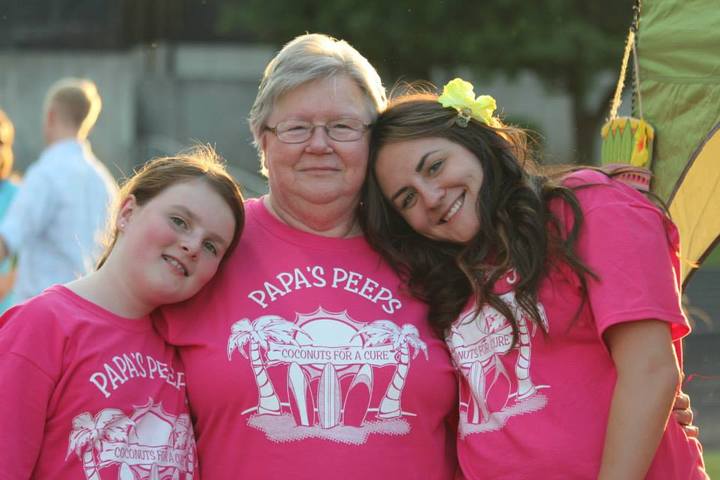 Walking For Papa T-Shirt Photo