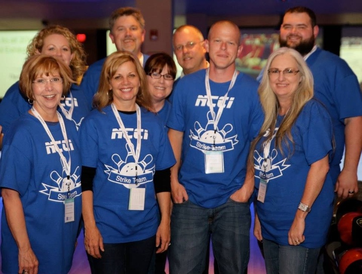 Ncci Bowling Team At Akc Conference T-Shirt Photo