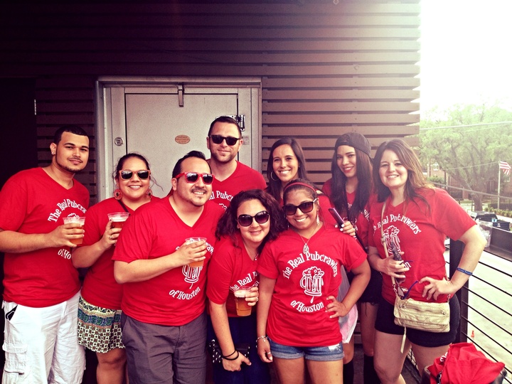The Real Pubcrawlers Of Houston T-Shirt Photo