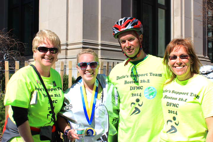 2014 Boston Marathon Support Team T-Shirt Photo