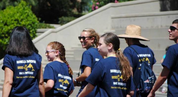 Sigonella Swordfish Spear Cancer T-Shirt Photo