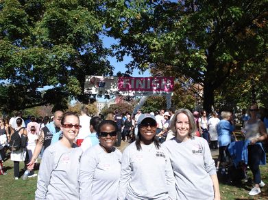 Glm Supports Making Strides Against Breast Cancer T-Shirt Photo