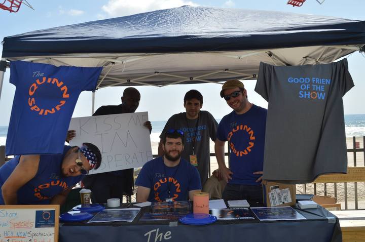 The Quinn Spinn At The Jersey Shore Festival T-Shirt Photo