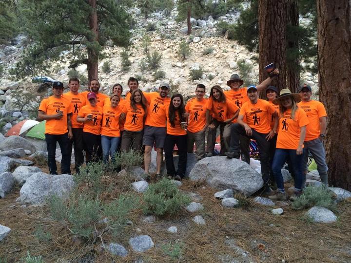 Mount Whitney Hikers  T-Shirt Photo