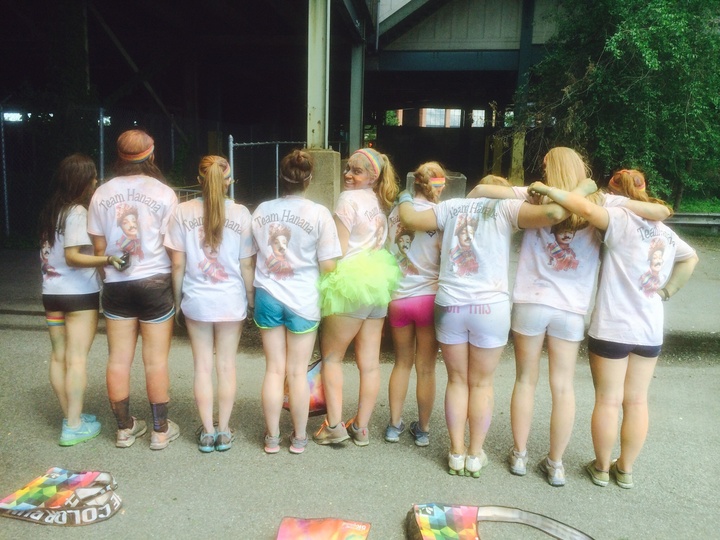 Color Run T-Shirt Photo