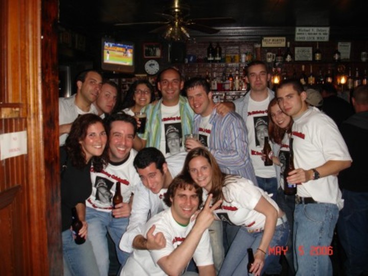 Omar's Birthday Bar Crawl T-Shirt Photo