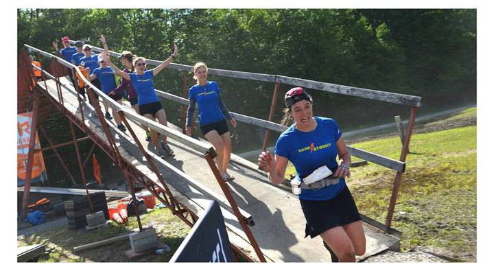 Dark + Stormy Trail Ragnar Team T-Shirt Photo