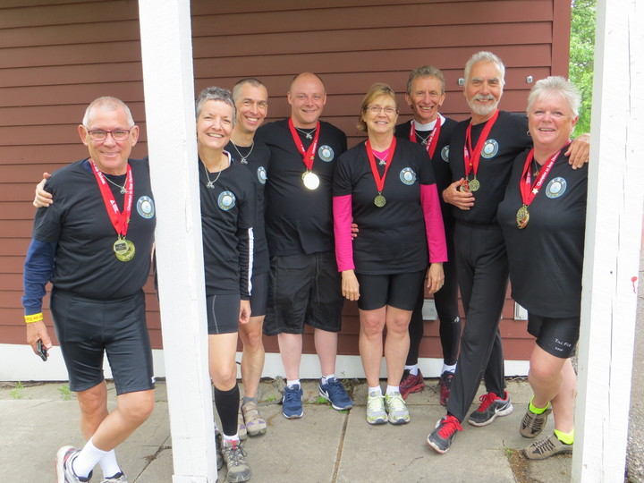 Team B.M.G. Rocks The Tour De Cure In Fargo Nd T-Shirt Photo